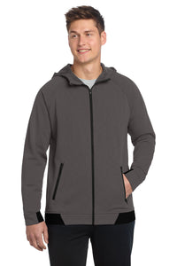 Sport-Tek PosiCharge Strive Hooded Full-Zip ST570 - Graphite