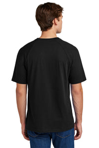 Sport-Tek Halftime Raglan Tee ST6040 - Black Back