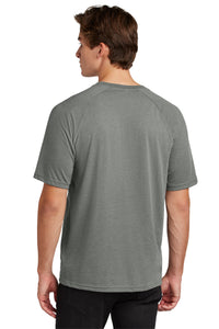 Sport-Tek Halftime Raglan Tee ST6040 - Vintage Heather Back