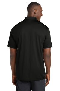 Sport-Tek Embossed PosiCharge Tough Polo - Black Back