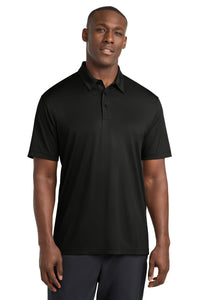 Sport-Tek Embossed PosiCharge Tough Polo - Black