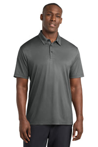Sport-Tek Embossed PosiCharge Tough Polo - Dark Smoke Grey