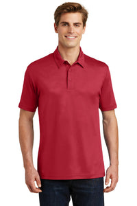 Sport-Tek Embossed PosiCharge Tough Polo - Deep Red