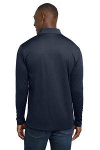Sport-Tek  PosiCharge  RacerMesh  Long Sleeve Polo - True Navy Back