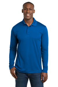 Sport-Tek  PosiCharge  RacerMesh  Long Sleeve Polo - True Royal