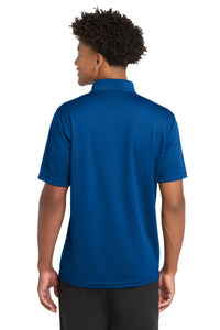 Sport-Tek  PosiCharge  RacerMesh  Pocket Polo - True Royal Back