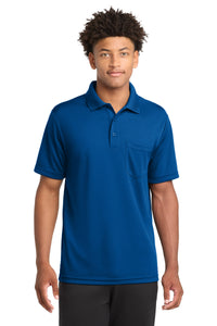 Sport-Tek  PosiCharge  RacerMesh  Pocket Polo - True Royal