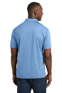 Sport-Tek PosiCharge RacerMesh Polo - Carolina Blue Back