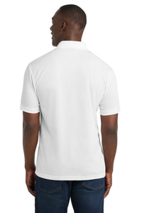 Sport-Tek PosiCharge RacerMesh Polo - White Back