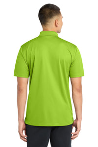 Sport-Tek Micropique Sport-Wick Polo - Lime Shock Back