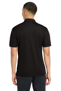 Sport-Tek Micropique Sport-Wick Pocket Polo - Black Back