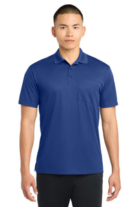 Sport-Tek Micropique Sport-Wick Pocket Polo - True Royal