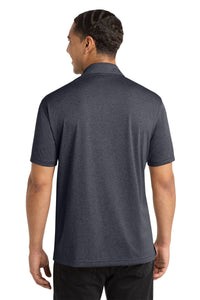 Sport-Tek Heather Contender Polo - Graphite Heather Back