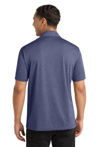 Sport-Tek Heather Contender Polo - True Navy Heather Back