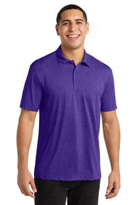 Sport-Tek Heather Contender Polo - Varsity Purple Heather
