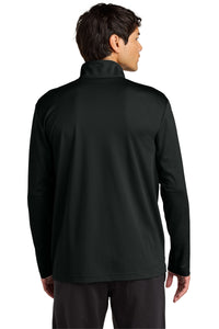 Sport-Tek Micropique Sport-Wick 1/4-Zip ST672 - Black Back