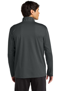 Sport-Tek Micropique Sport-Wick 1/4-Zip ST672 - Iron Grey Back