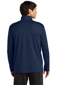 Sport-Tek Micropique Sport-Wick 1/4-Zip ST672 - True Navy Back