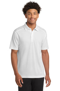 Sport-Tek PosiCharge Micro-Mesh Polo - White