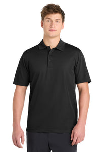 Sport-Tek PosiCharge Active Textured Polo - Black
