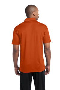 Sport-Tek PosiCharge Active Textured Polo - Deep Orange Back