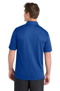 Sport-Tek PosiCharge Active Textured Polo - True Royal Back