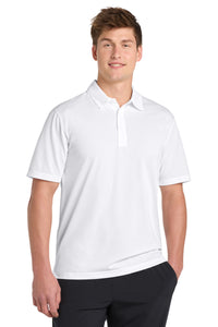 Sport-Tek PosiCharge Active Textured Polo - White