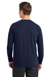 Sport-Tek  Long Sleeve Ultimate Performance Crew - True Navy Back