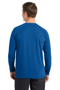 Sport-Tek  Long Sleeve Ultimate Performance Crew - True Royal Back