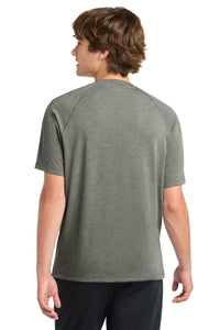 Sport-Tek Ultimate Performance Crew - Heather Grey Back
