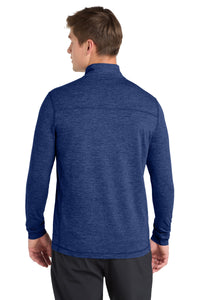 Sport-Tek  Exchange 1.5 Long Sleeve 1/2-Zip - True Royal Heather Back