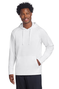 Sport-Tek Re-Compete Fleece Pullover Hoodie ST730 - White