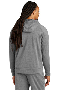 Sport-Tek Sport-Wick Stretch 1/2-Zip Hoodie ST856 - Charcoal Grey Heather Back