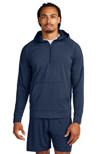 Sport-Tek Sport-Wick Stretch 1/2-Zip Hoodie ST856 - True Navy