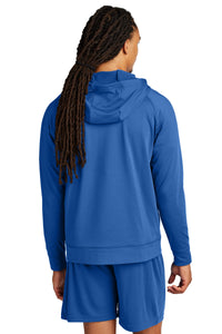 Sport-Tek Sport-Wick Stretch 1/2-Zip Hoodie ST856 - True Royal Back