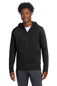 Sport-Tek Circuit Hooded Full-Zip ST870 - Deep Black