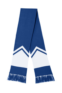 Sport-Tek Gameday Scarf STA06 - True Royal/ White