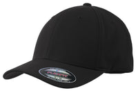 Sport-Tek Flexfit Performance Solid Cap - Black