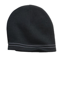Sport-Tek Spectator Beanie - Black/ Iron Grey