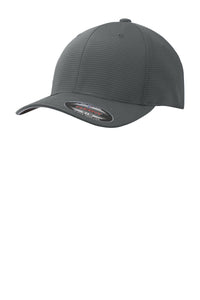 DISCONTINUED Sport-Tek Flexfit Grid Texture Cap - Graphite