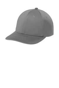 Sport-Tek Impact Mesh Stretch-Tek Adjustable Cap STC71 - Grey Concrete