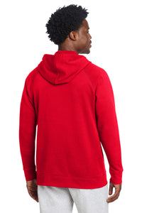 Sport-Tek Drive Fleece Pullover Hoodie STF200 - True Red Back