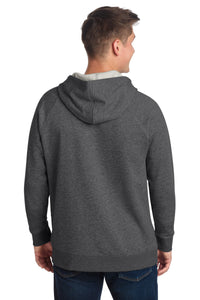 Sport-Tek Drive Fleece Hooded Full-Zip STF201 - Graphite Heather Back