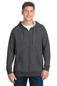 Sport-Tek Drive Fleece Hooded Full-Zip STF201 - Graphite Heather