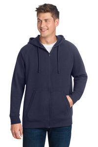 Sport-Tek Drive Fleece Hooded Full-Zip STF201 - True Navy