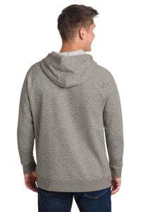 Sport-Tek Drive Fleece Hooded Full-Zip STF201 - Vintage Heather Back