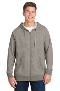 Sport-Tek Drive Fleece Hooded Full-Zip STF201 - Vintage Heather