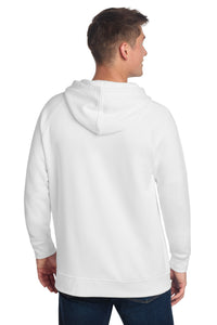 Sport-Tek Drive Fleece Hooded Full-Zip STF201 - White Back