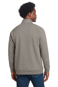 Sport-Tek Drive Fleece 1/4-Zip Pullover STF202 - Vintage Heather Back