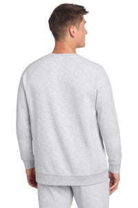 Sport-Tek Drive Fleece Crewneck STF203 - Athletic Heather Back